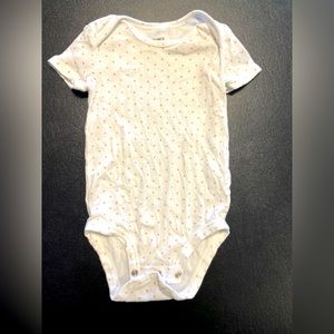Carter’s baby girl 9 month onesie